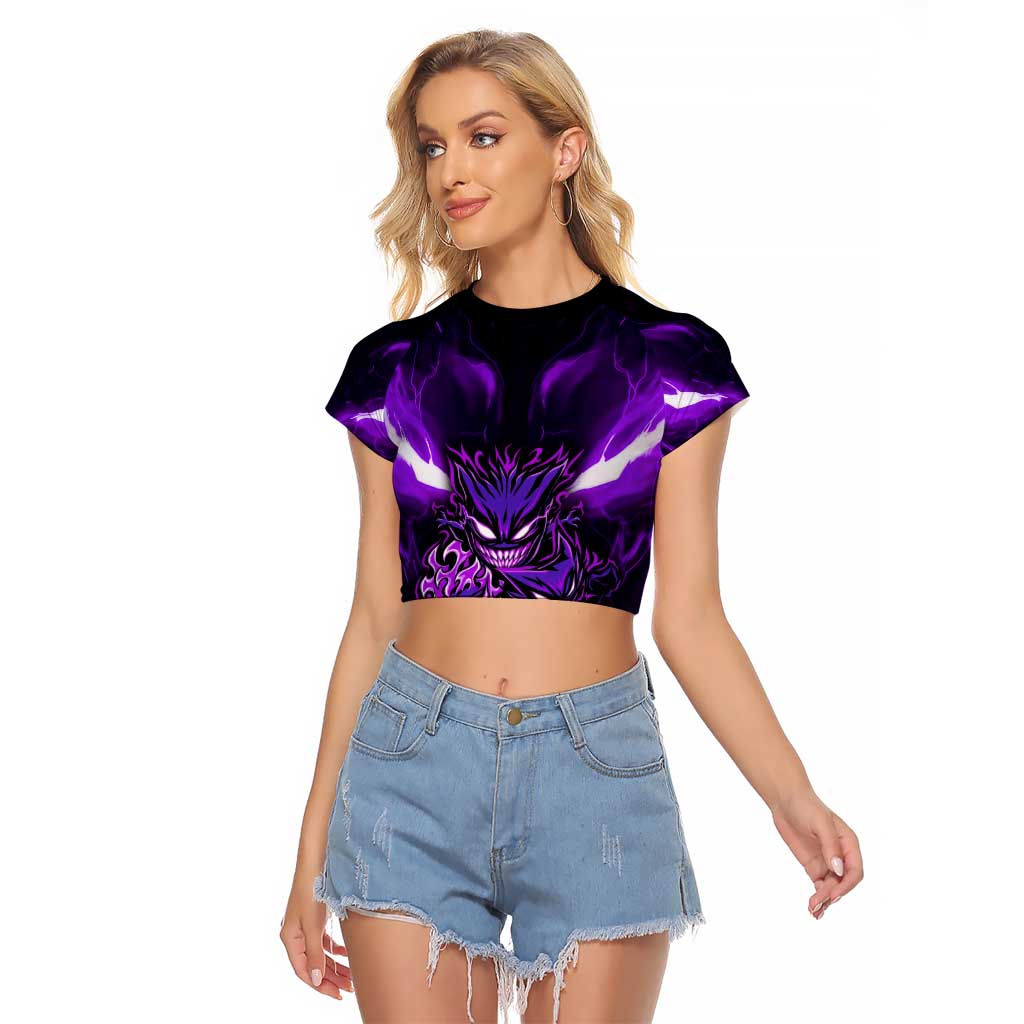 MSBY Uniform Raglan Cropped T Shirt Anime Style