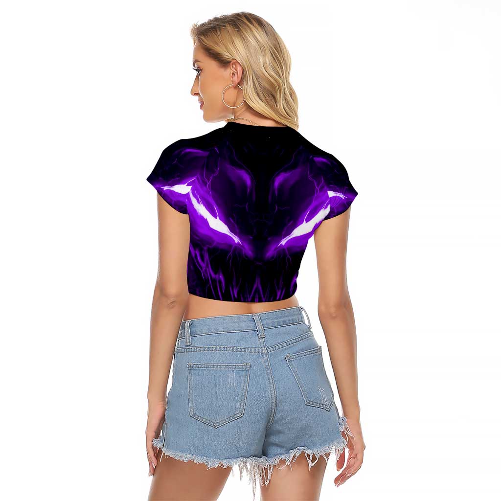 MSBY Uniform Raglan Cropped T Shirt Anime Style
