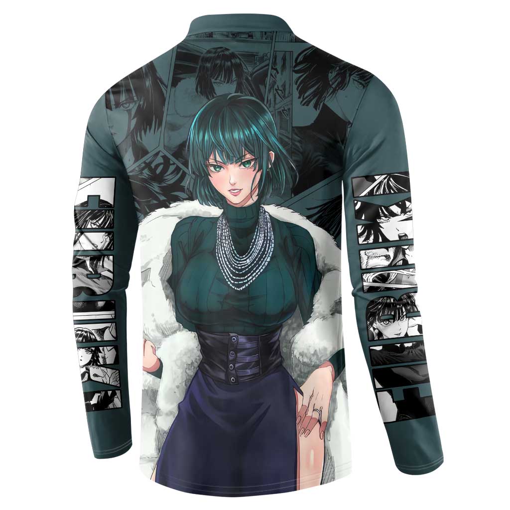 Fubuki - One Punch Man Button Sweatshirt Anime Style