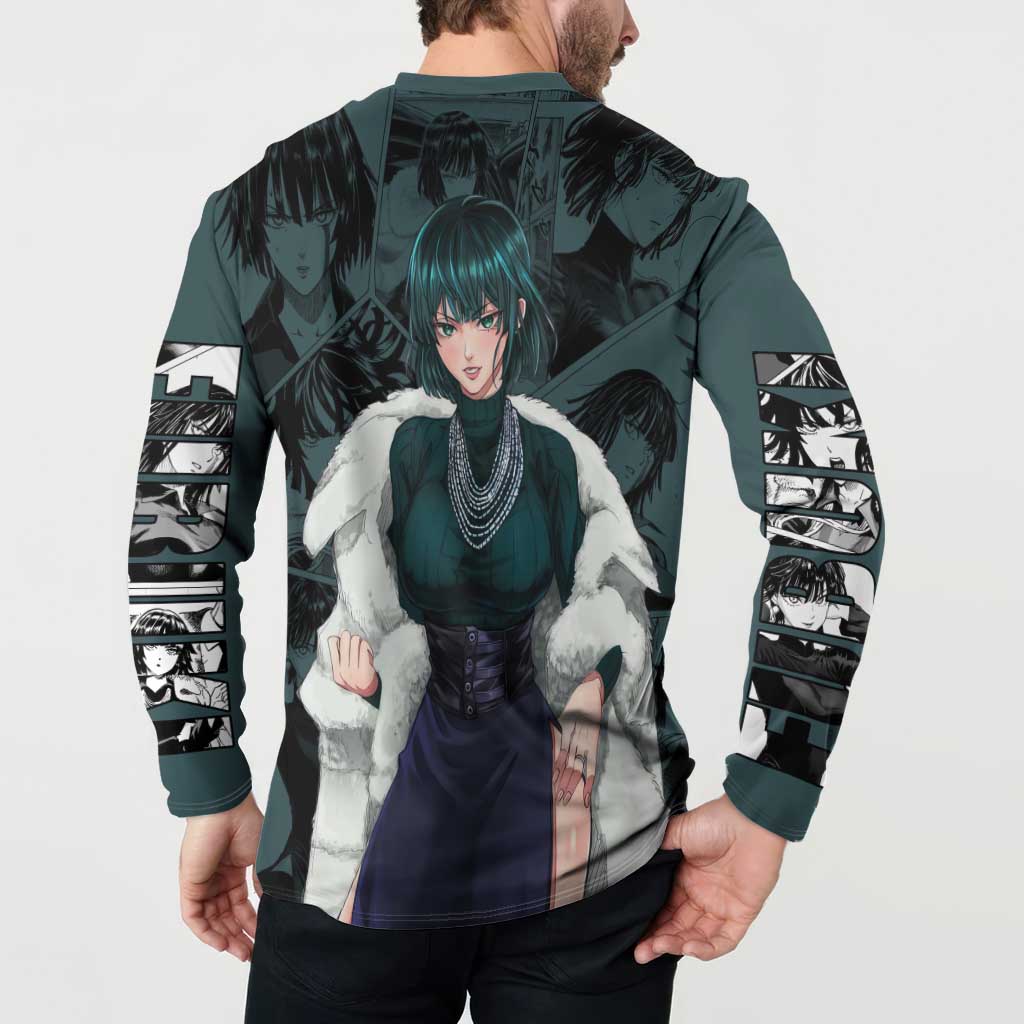 Fubuki - One Punch Man Button Sweatshirt Anime Style