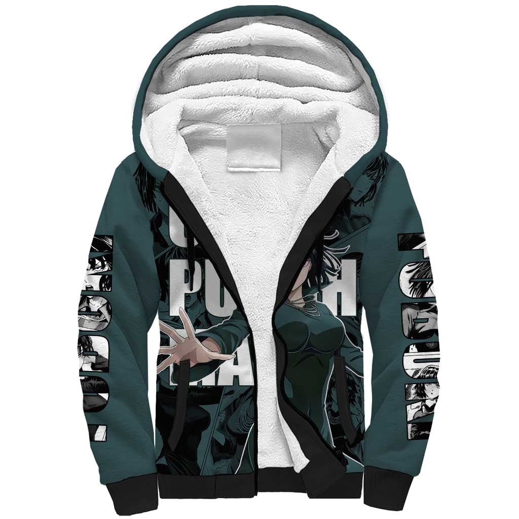 Fubuki - One Punch Man Sherpa Hoodie Anime Style