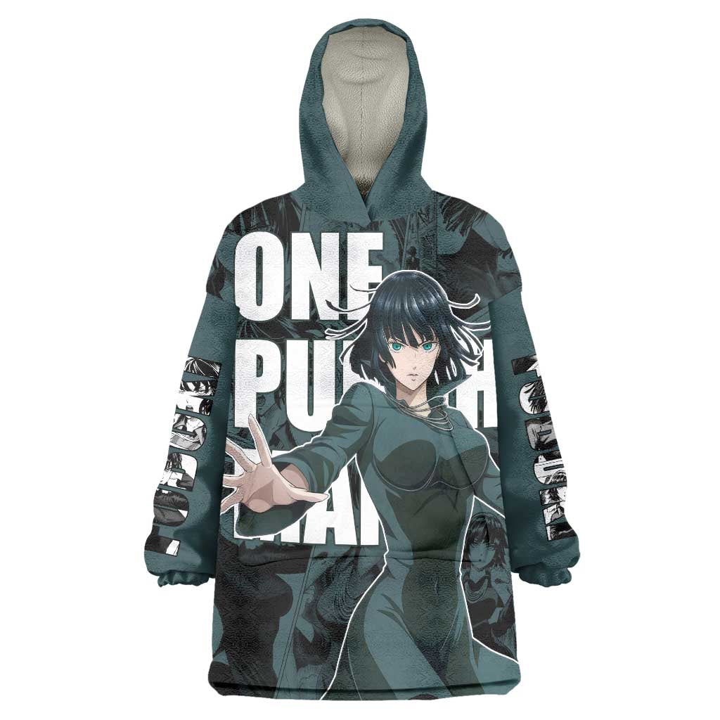 Fubuki - One Punch Man Wearable Blanket Hoodie Anime Style
