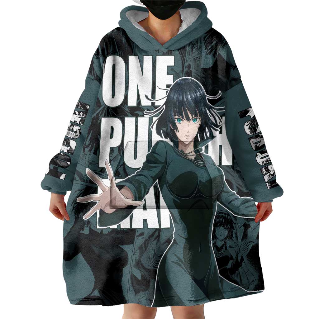 Fubuki - One Punch Man Wearable Blanket Hoodie Anime Style