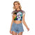 Power Duo Gon & Killua Hunter X Hunter Raglan Cropped T Shirt Anime Style