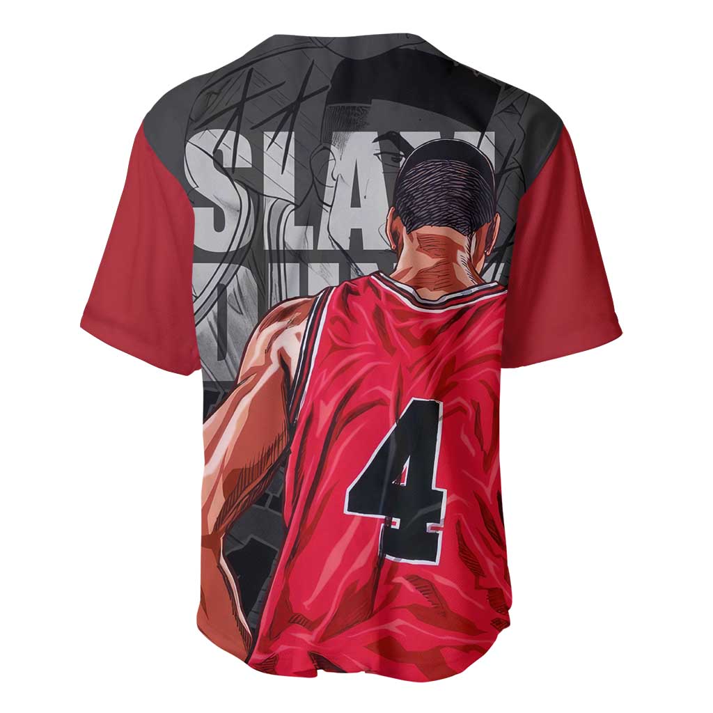Akagi Takenori - Slam Dunk Baseball Jersey Anime Style