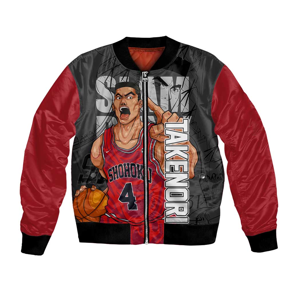 Akagi Takenori - Slam Dunk Bomber Jacket Anime Style
