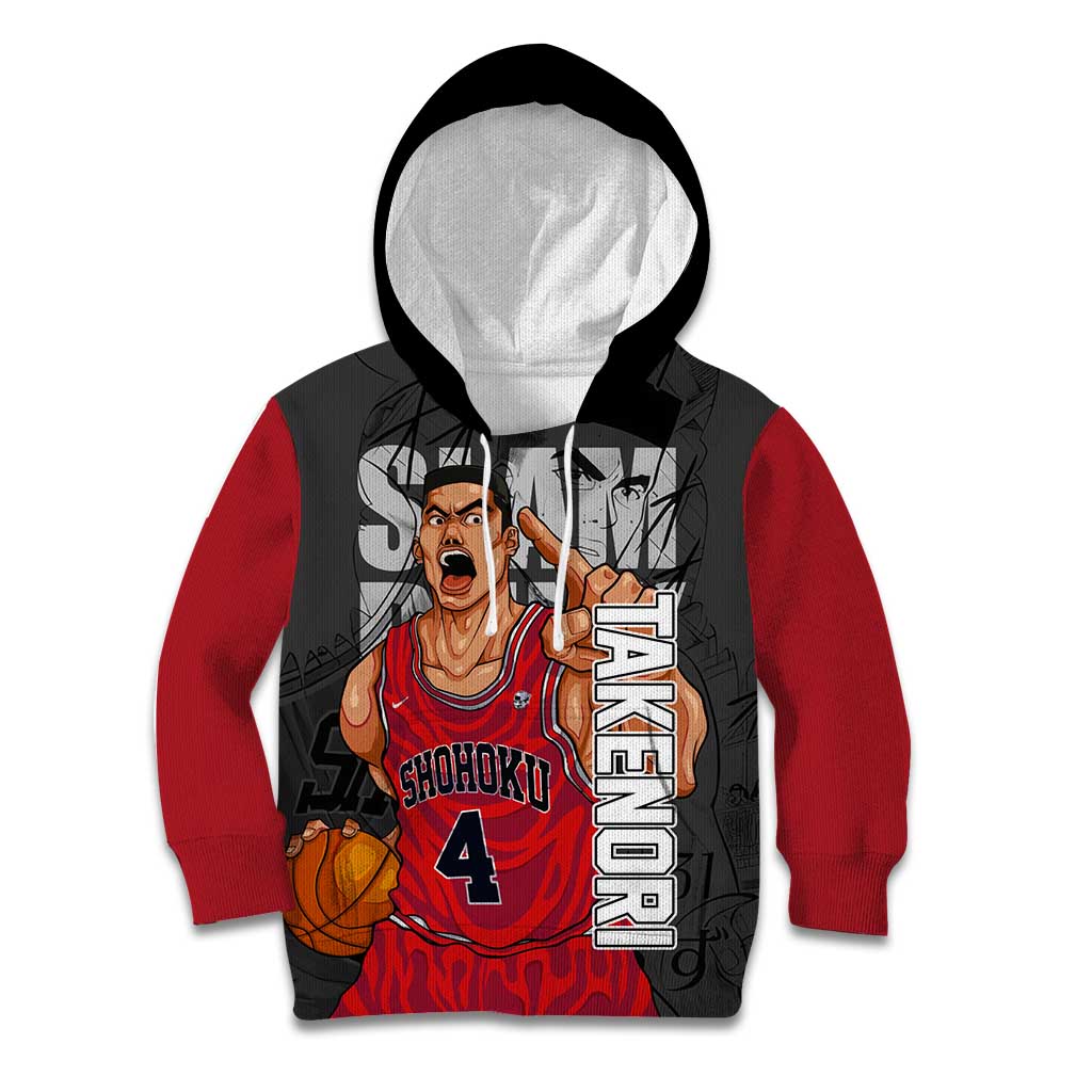 Akagi Takenori - Slam Dunk Kid Hoodie Anime Style