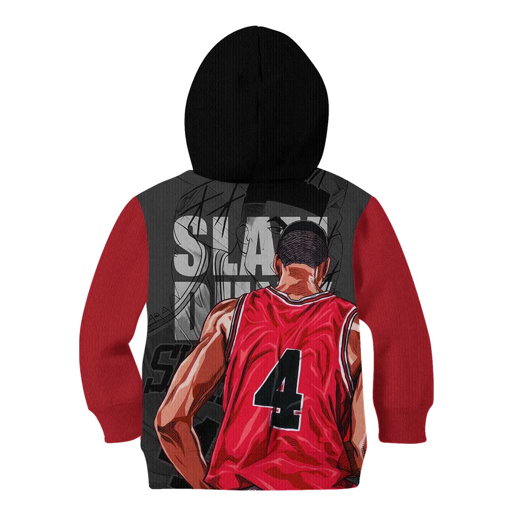 Akagi Takenori - Slam Dunk Kid Hoodie Anime Style