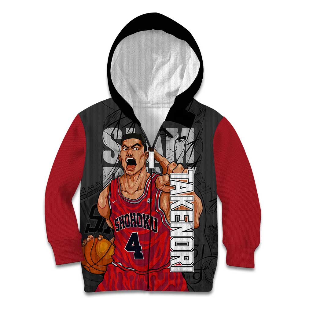 Akagi Takenori - Slam Dunk Kid Hoodie Anime Style