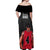 Akagi Takenori - Slam Dunk Off Shoulder Maxi Dress Anime Style