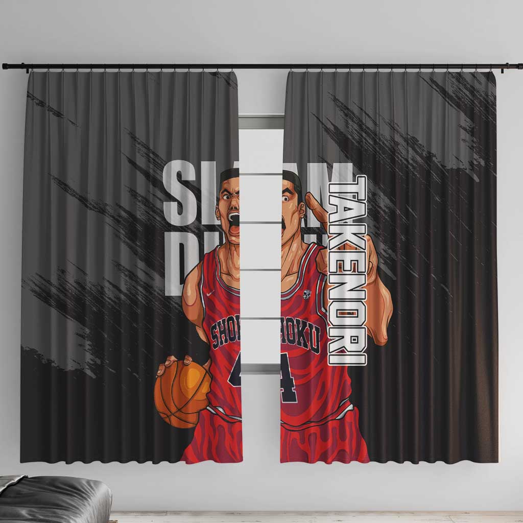 Akagi Takenori - Slam Dunk Window Curtain Anime Style