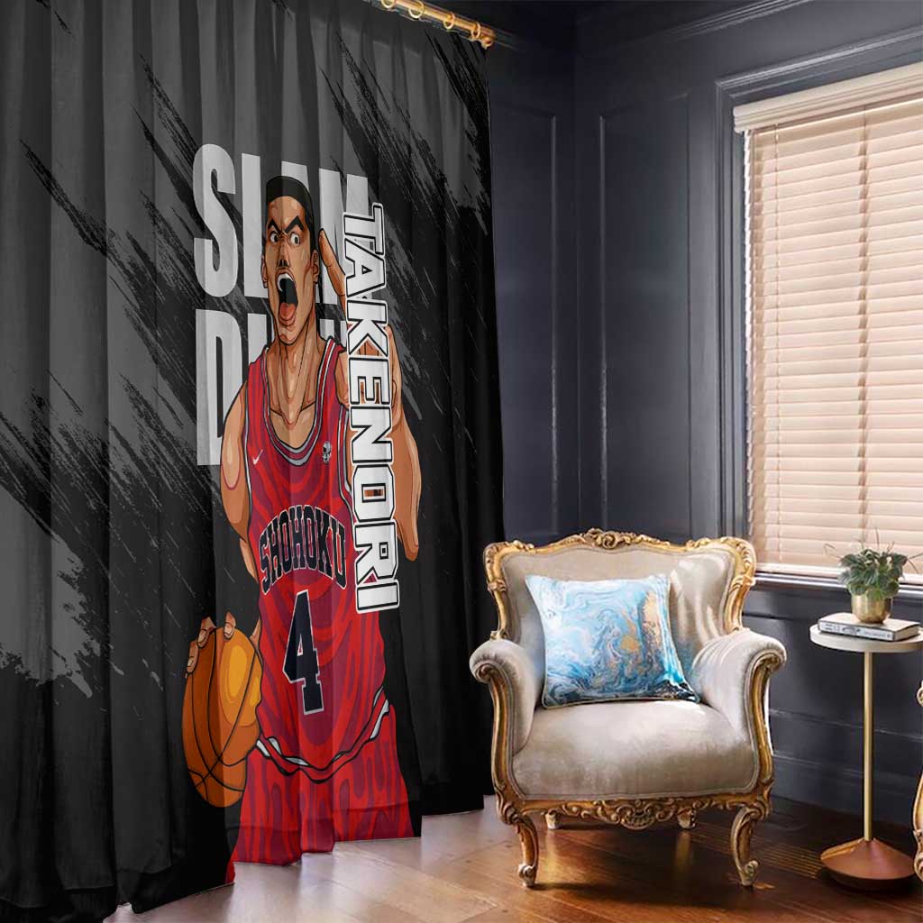Akagi Takenori - Slam Dunk Window Curtain Anime Style
