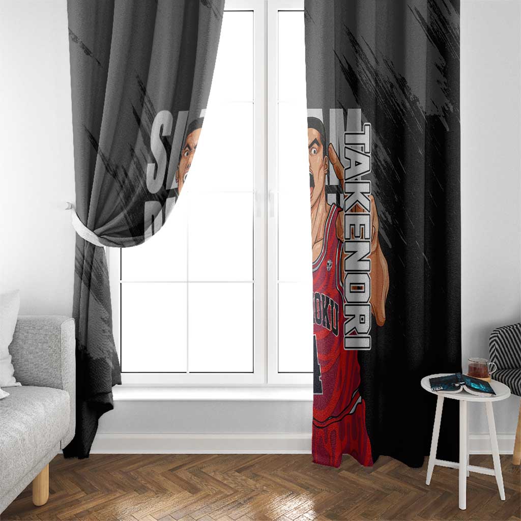 Akagi Takenori - Slam Dunk Window Curtain Anime Style