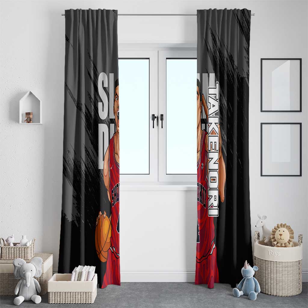 Akagi Takenori - Slam Dunk Window Curtain Anime Style
