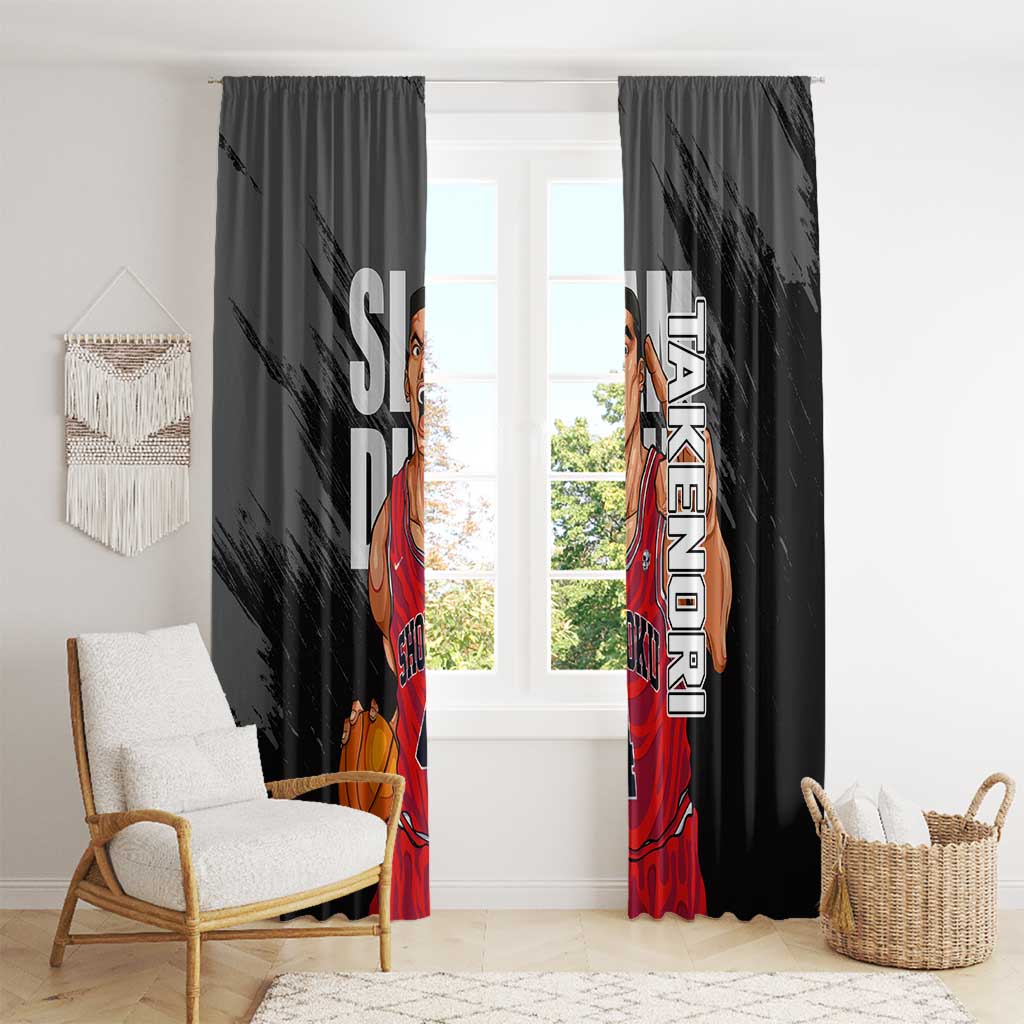 Akagi Takenori - Slam Dunk Window Curtain Anime Style