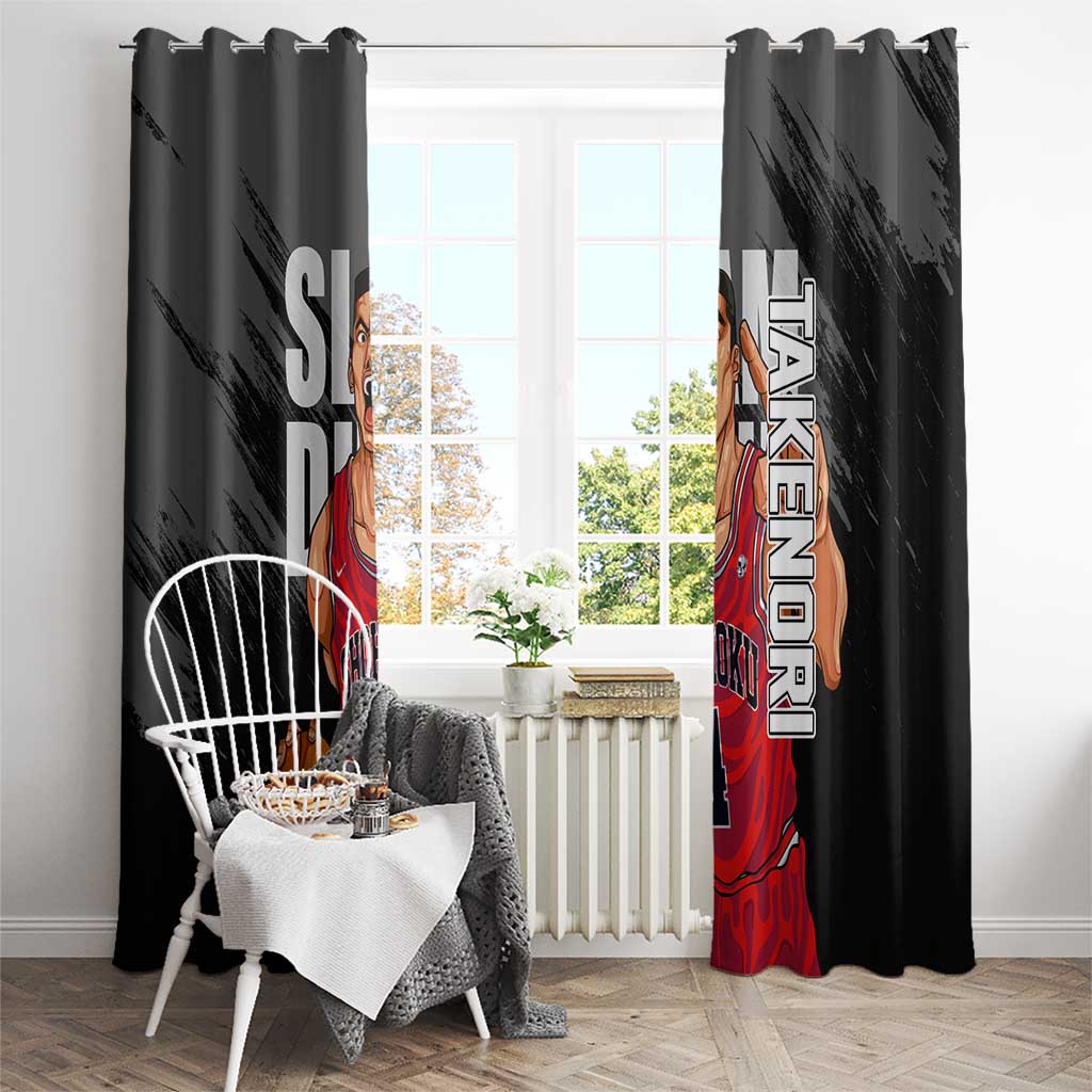Akagi Takenori - Slam Dunk Window Curtain Anime Style