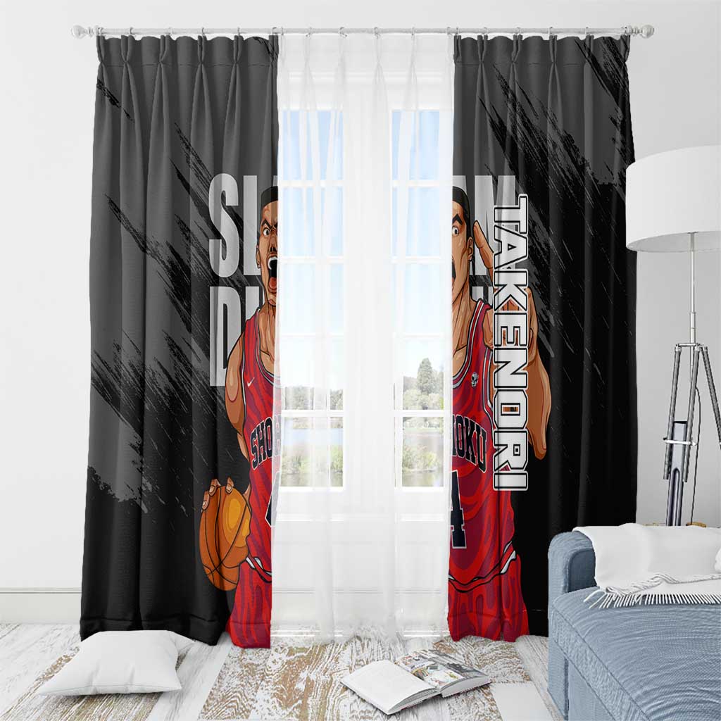 Akagi Takenori - Slam Dunk Window Curtain Anime Style