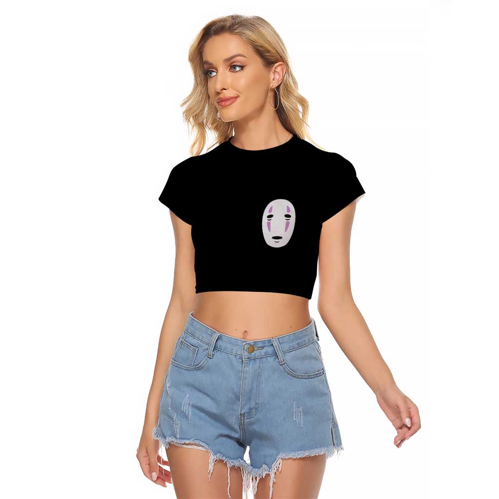 Spirited Away Studio Ghibli Raglan Cropped T Shirt Anime Style