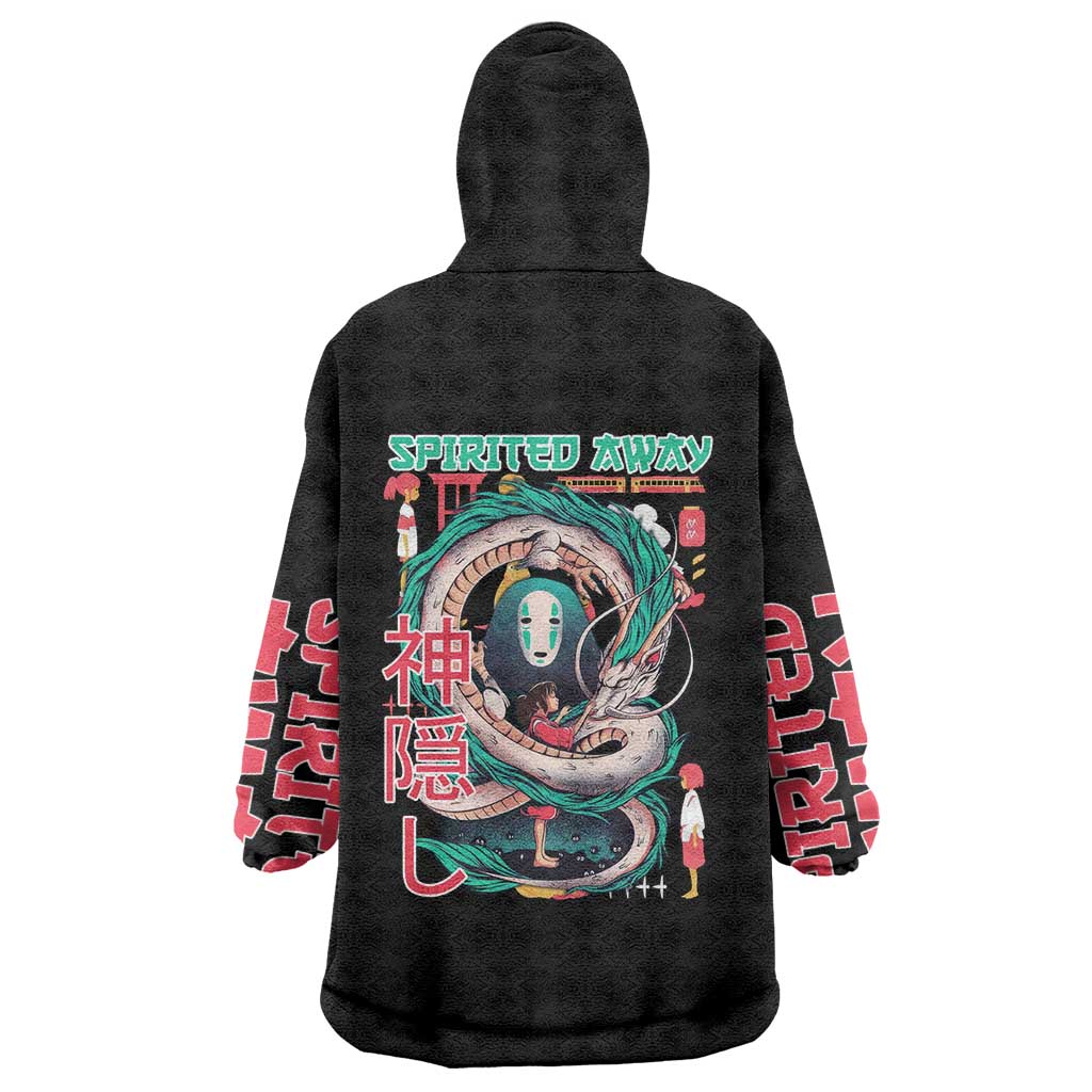 Spirited Away Studio Ghibli Wearable Blanket Hoodie Anime Style