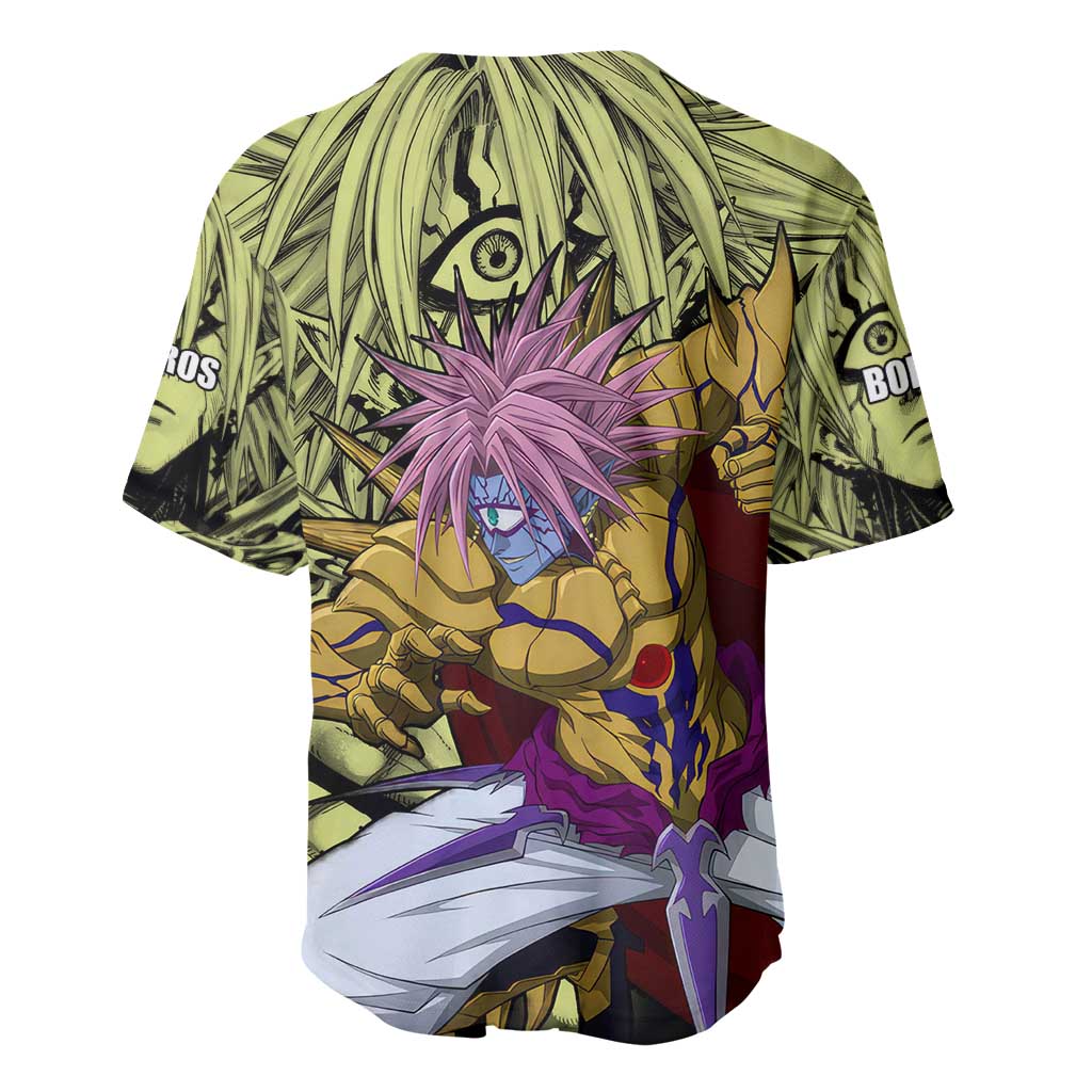 Boros - One Punch Man Baseball Jersey Anime Style