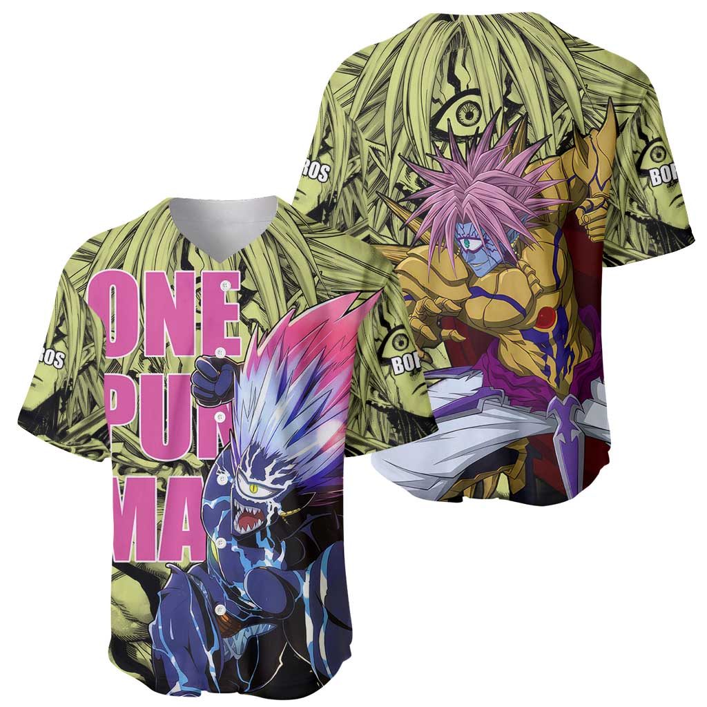 Boros - One Punch Man Baseball Jersey Anime Style