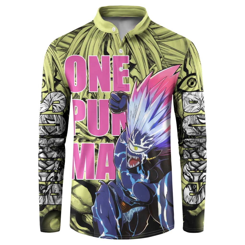 Boros - One Punch Man Button Sweatshirt Anime Style