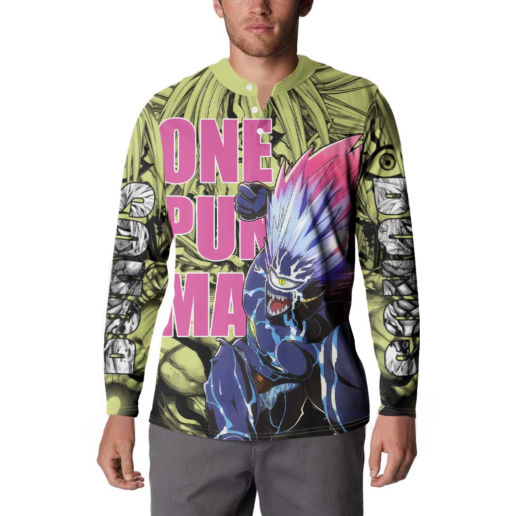 Boros - One Punch Man Button Sweatshirt Anime Style