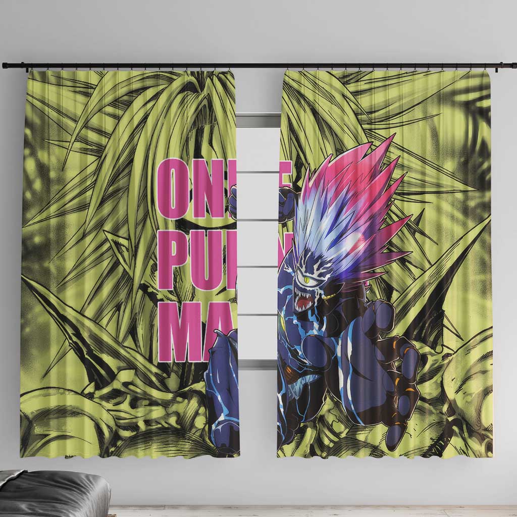 Boros - One Punch Man Window Curtain Anime Style