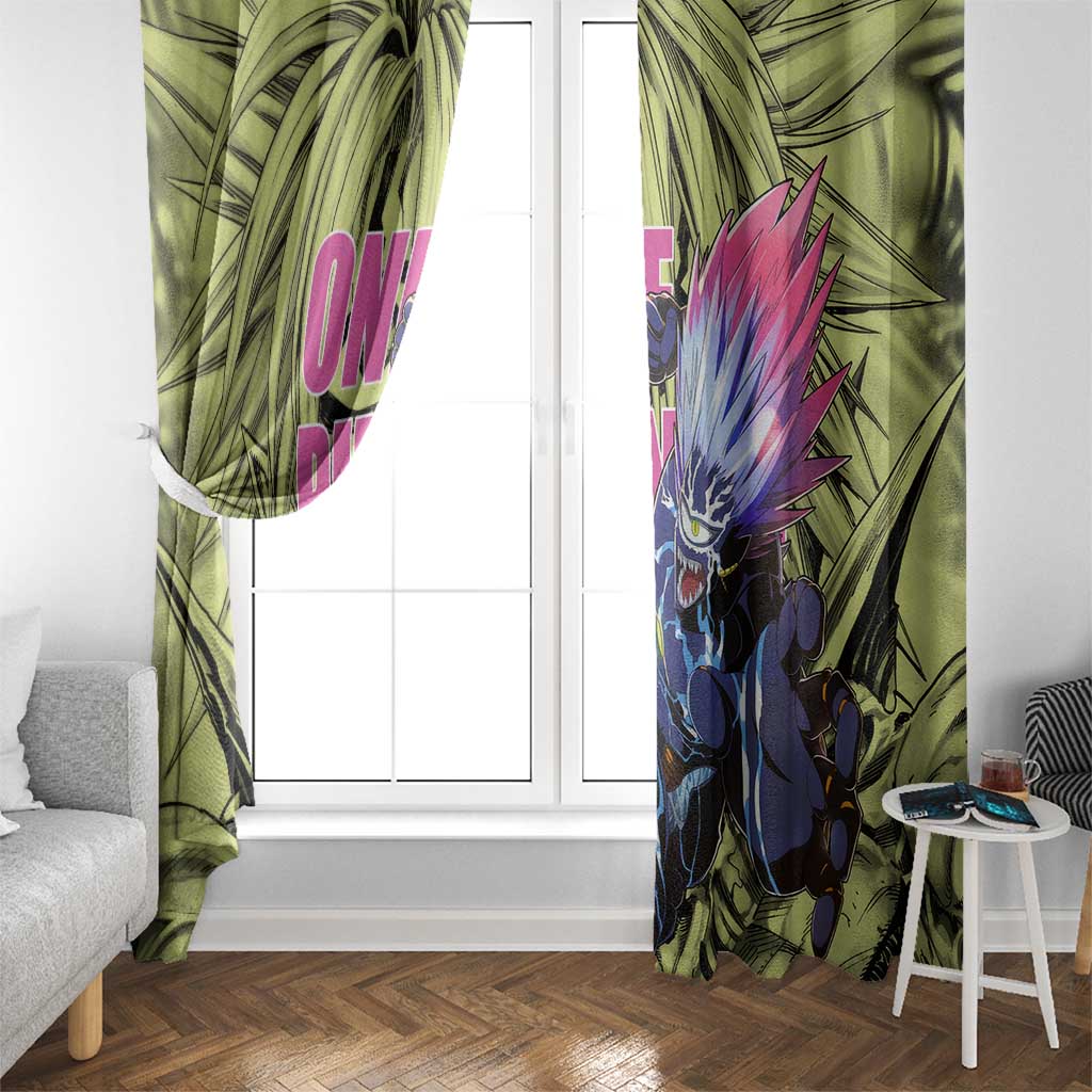 Boros - One Punch Man Window Curtain Anime Style