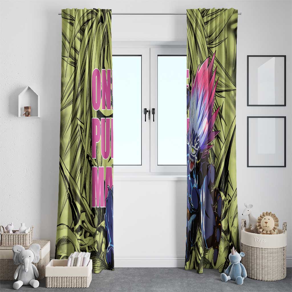 Boros - One Punch Man Window Curtain Anime Style