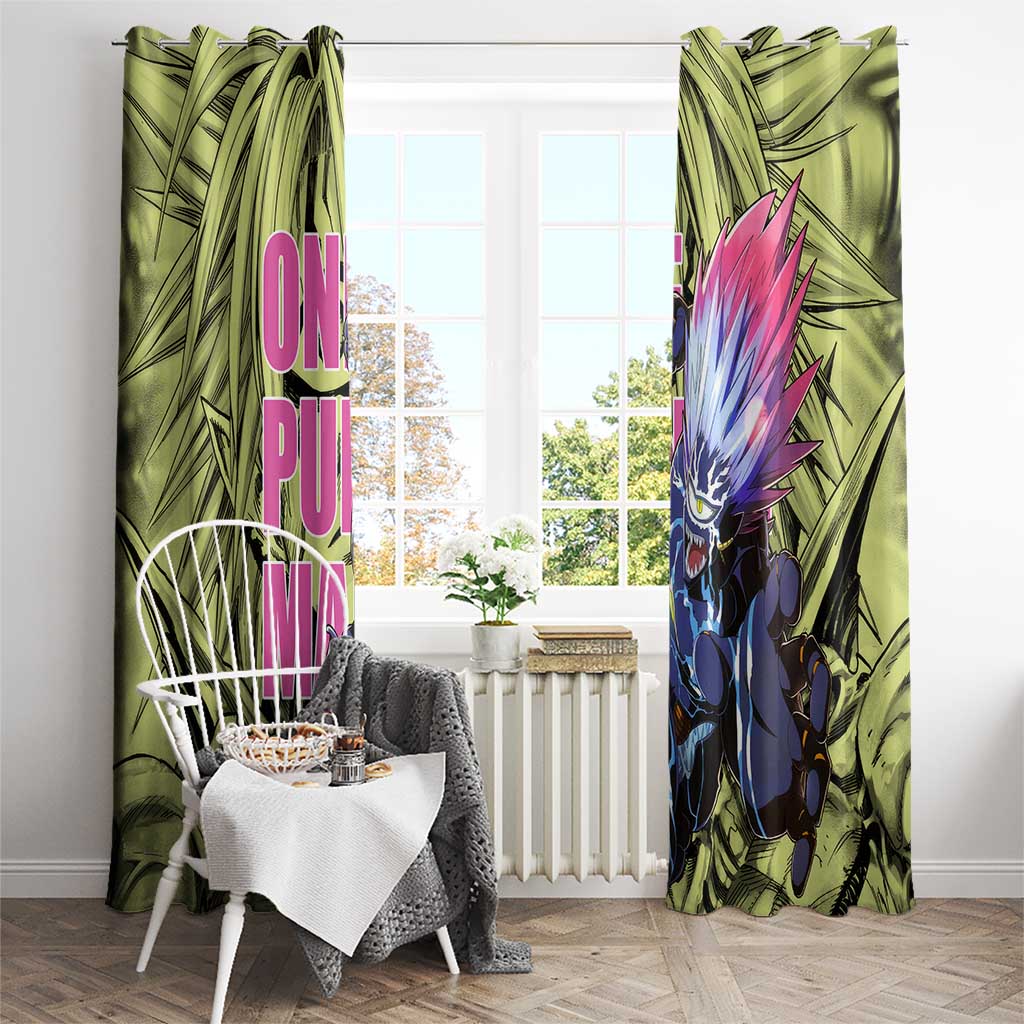 Boros - One Punch Man Window Curtain Anime Style