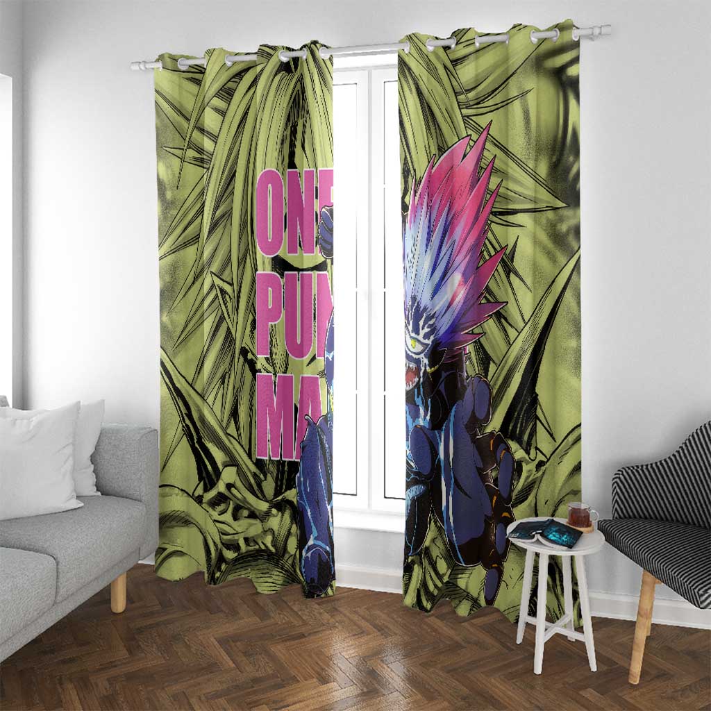 Boros - One Punch Man Window Curtain Anime Style