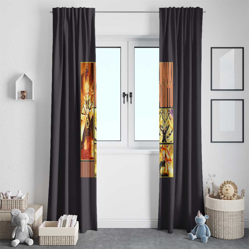 Uzumaki Naruto Naruto Shippuden Window Curtain Anime Style