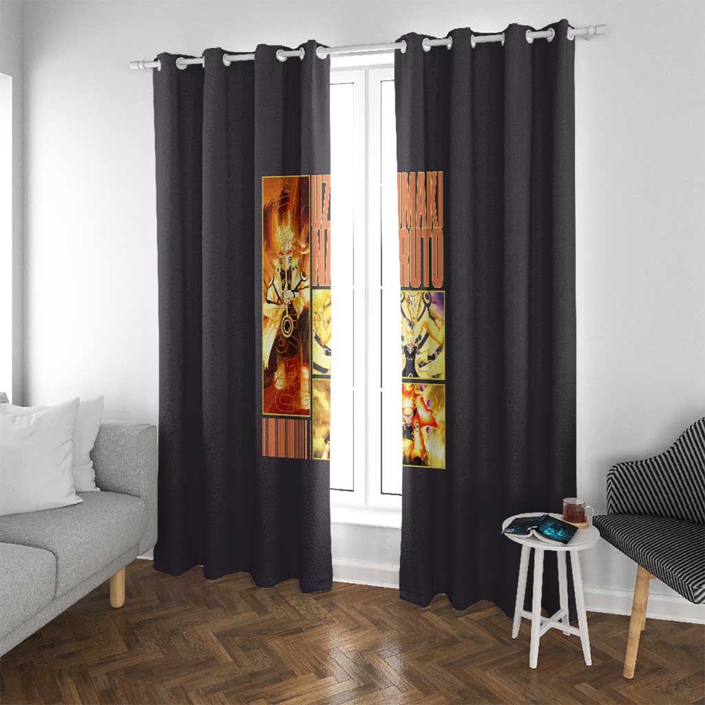 Uzumaki Naruto Naruto Shippuden Window Curtain Anime Style