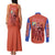 Son Goku Dragon Ball Z Couples Matching Tank Maxi Dress and Long Sleeve Button Shirt Anime Style