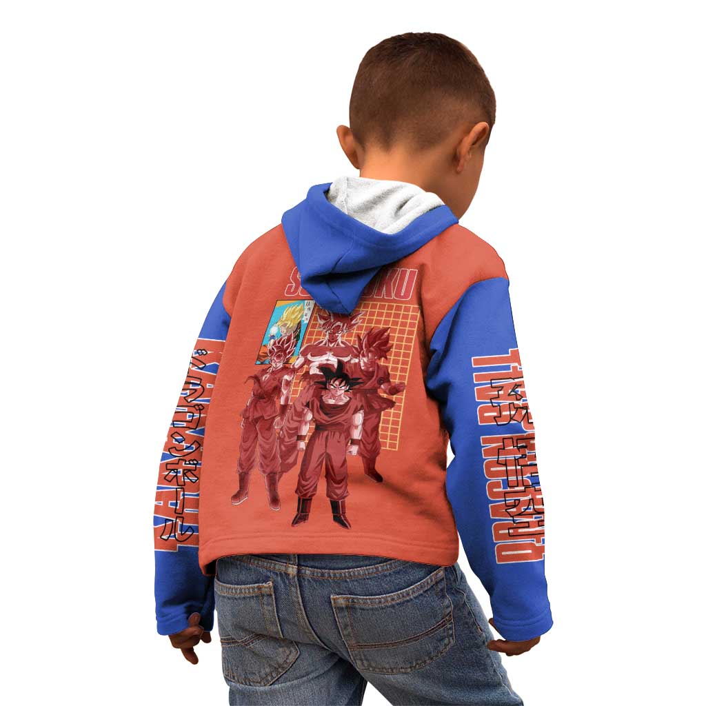 Son Goku Dragon Ball Z Kid Hoodie Anime Style