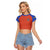 Son Goku Dragon Ball Z Raglan Cropped T Shirt Anime Style