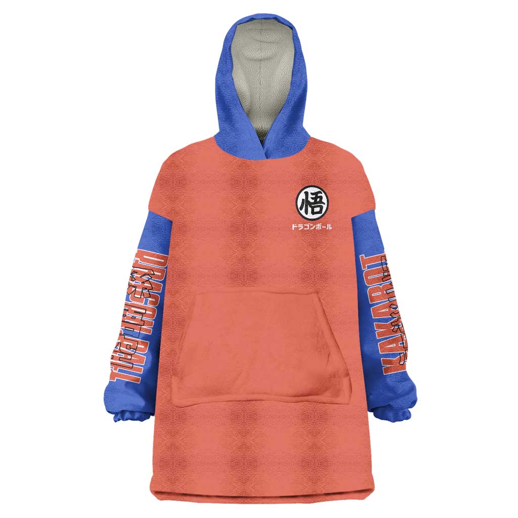 Son Goku Dragon Ball Z Wearable Blanket Hoodie Anime Style