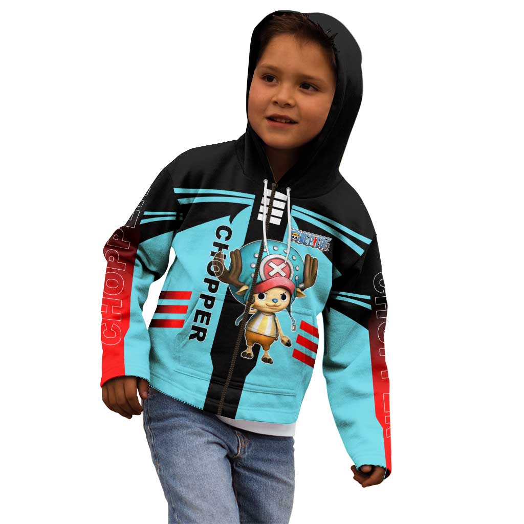 Chopper One Piece Kid Hoodie with Cute Reindeer Features and Adventurer Design - The Mazicc