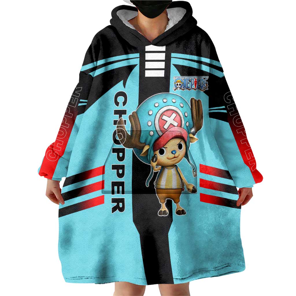 Chopper One Piece Wearable Blanket Hoodie with Cute Reindeer Features and Adventurer Design - The Mazicc