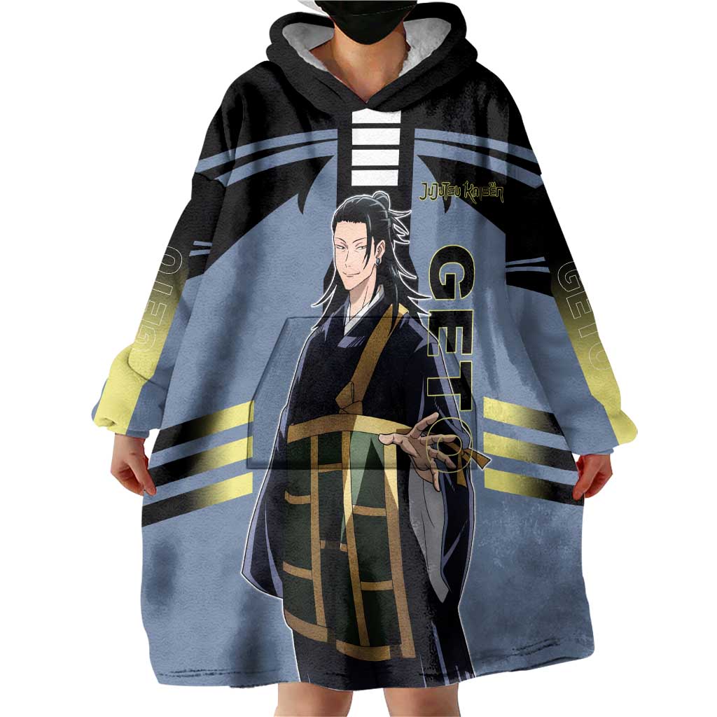 Suguru Geto from Jujutsu Kaisen Wearable Blanket Hoodie with Cursed Spirit Powers and Dark Aura Design - The Mazicc