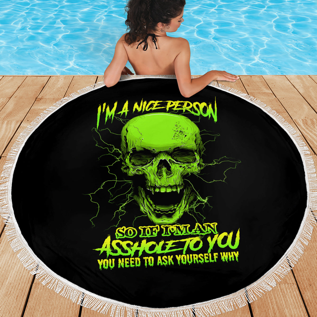 im-a-nice-person-skull-beach-blanket