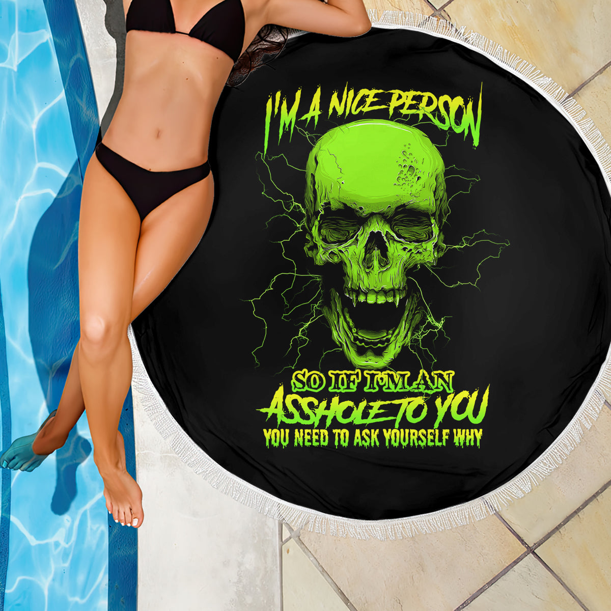 im-a-nice-person-skull-beach-blanket