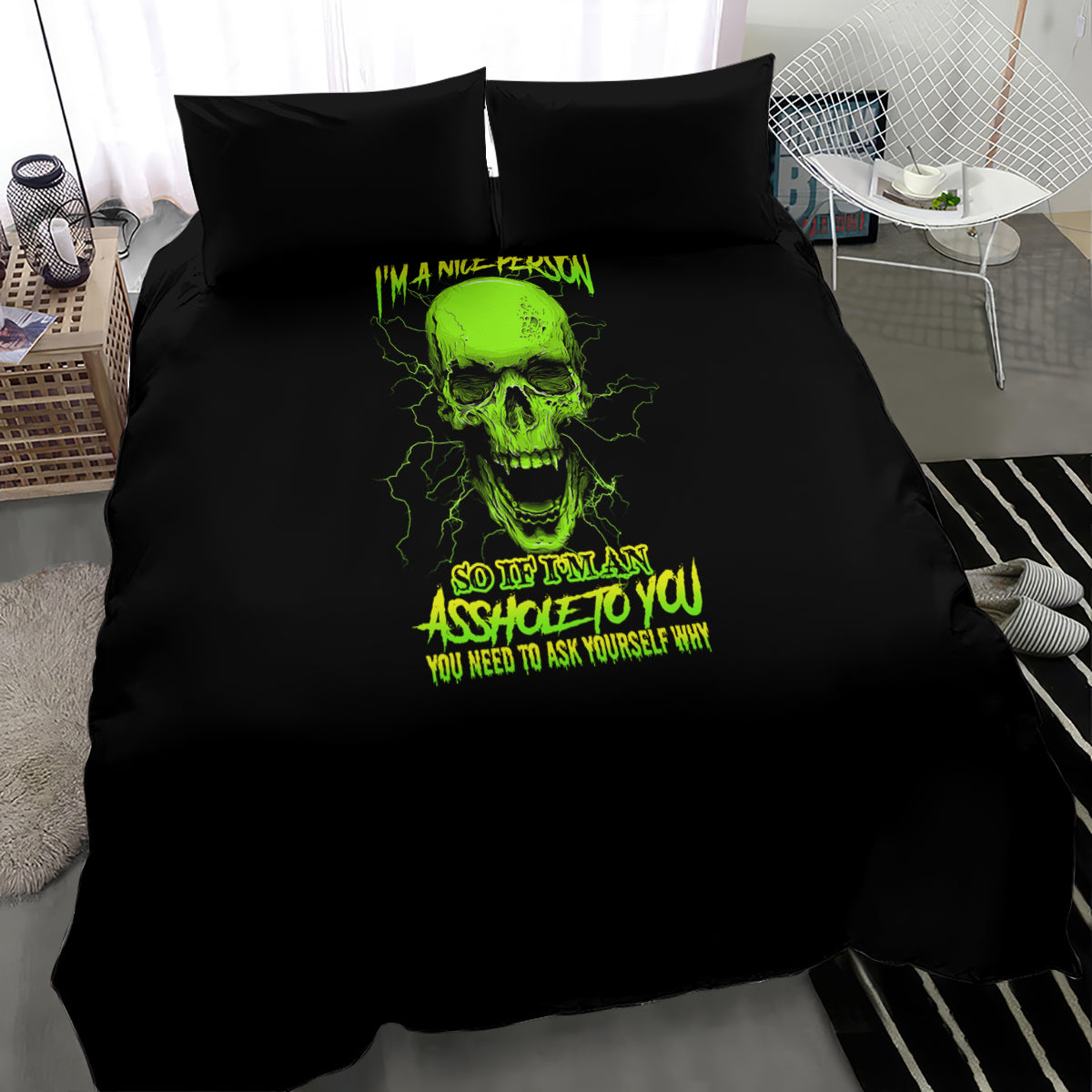 im-a-nice-person-skull-bedding-set