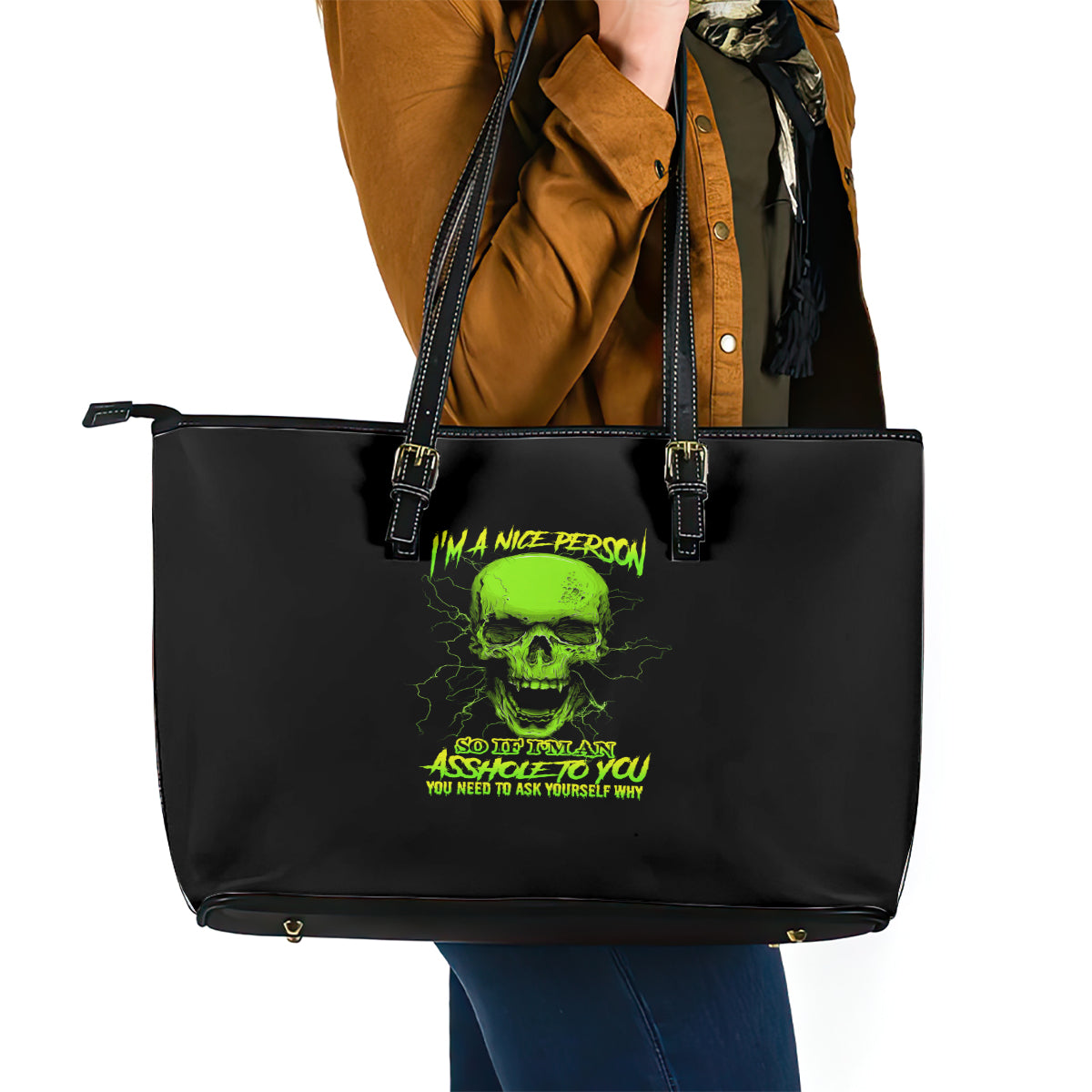 im-a-nice-person-skull-leather-tote-bag