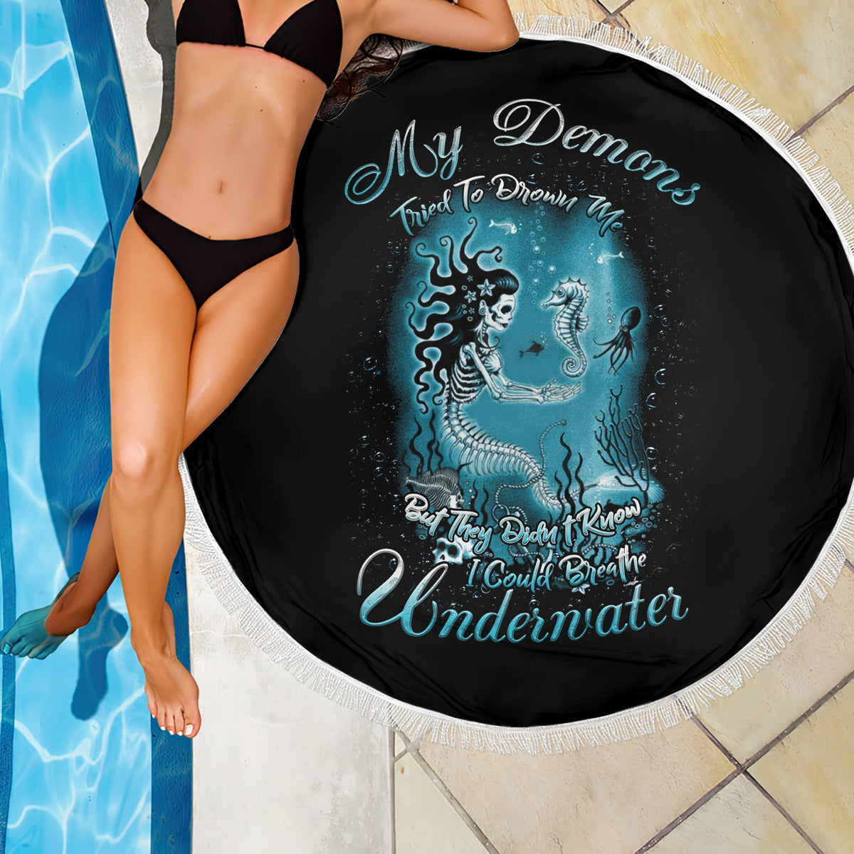 my-demons-tried-to-drown-me-mermaid-beach-blanket