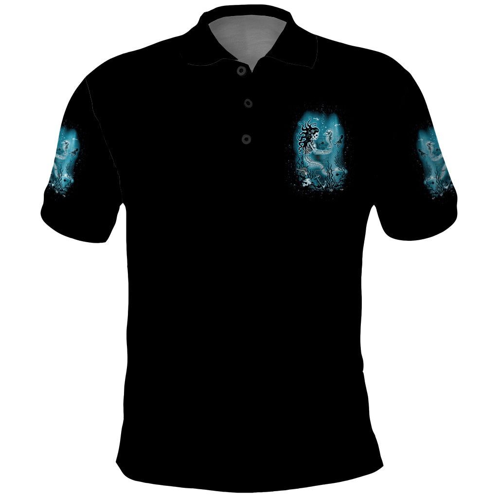 my-demons-tried-to-drown-me-mermaid-polo-shirt
