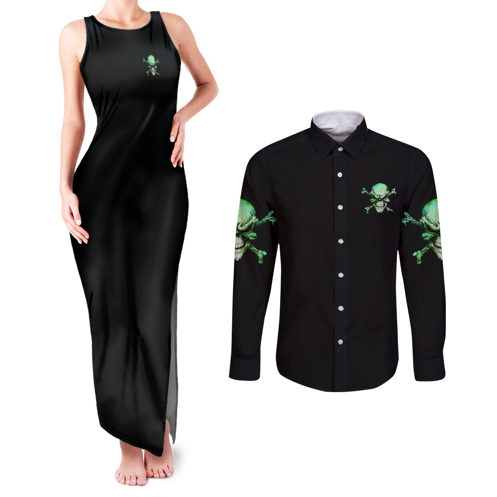 when-i-was-born-mad-skull-couples-matching-tank-maxi-dress-and-long-sleeve-button-shirt