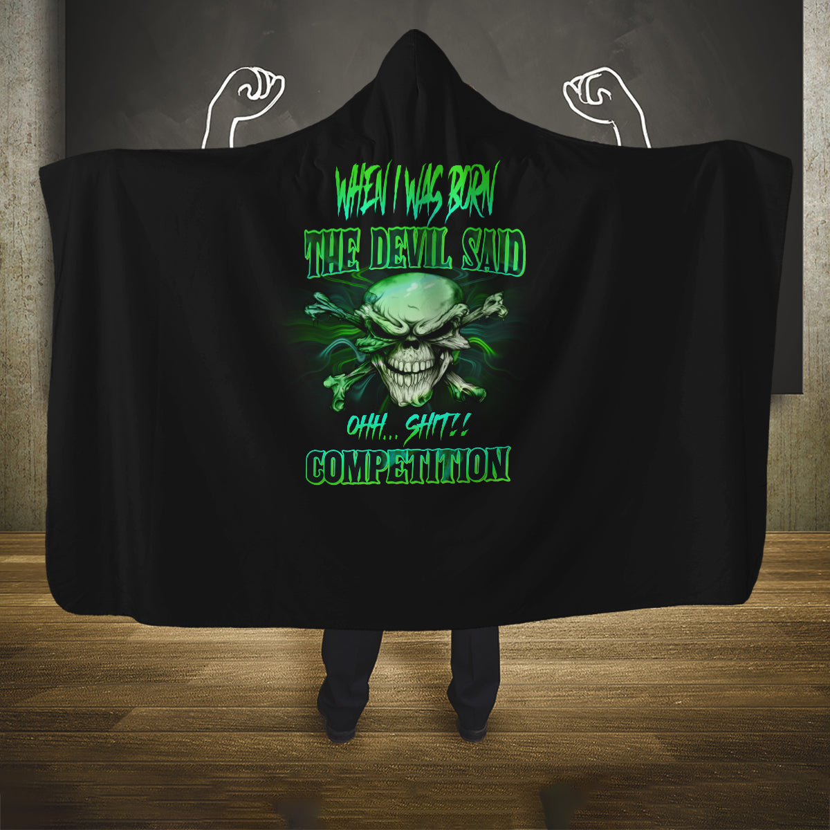 when-i-was-born-mad-skull-hooded-blanket
