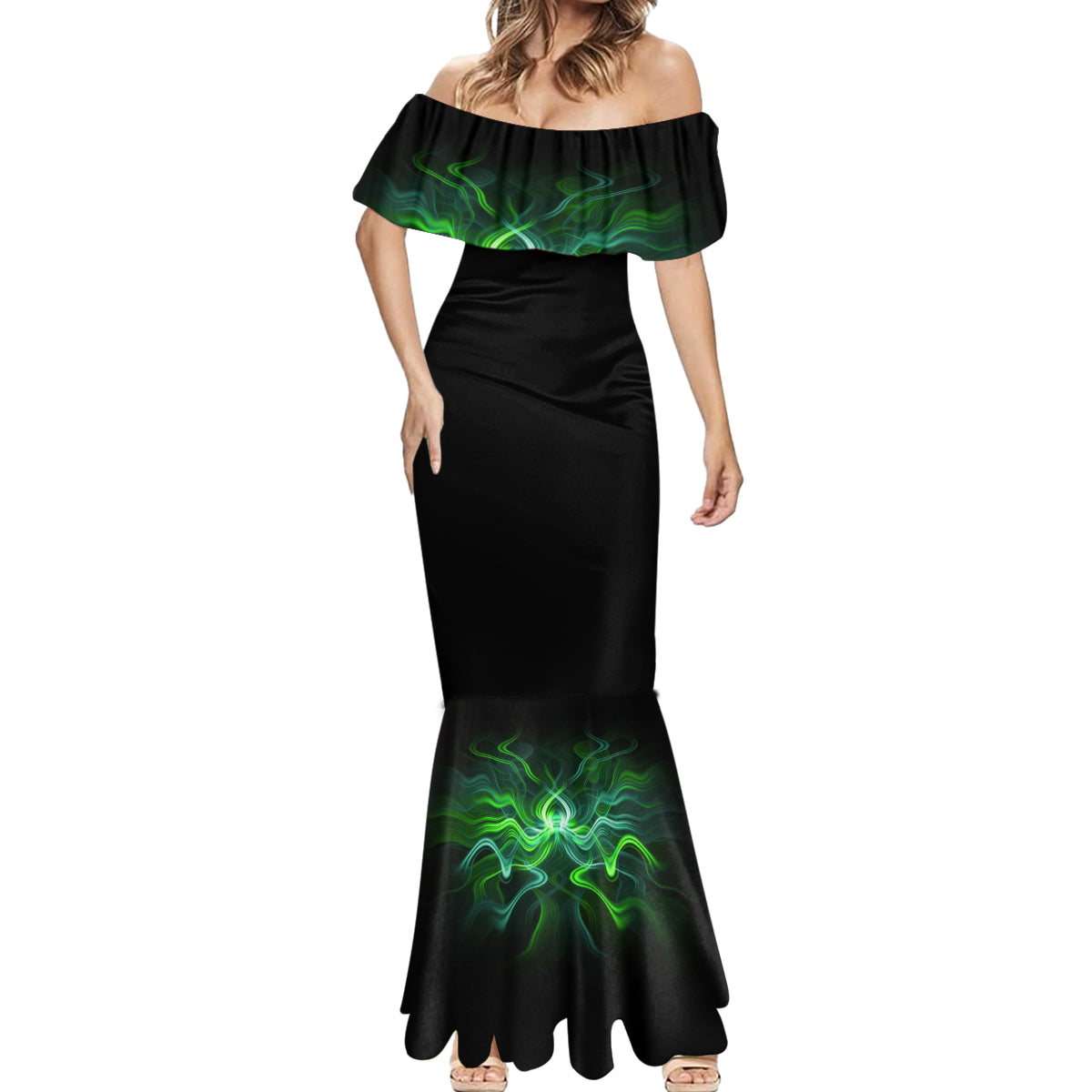 when-i-was-born-mad-skull-mermaid-dress
